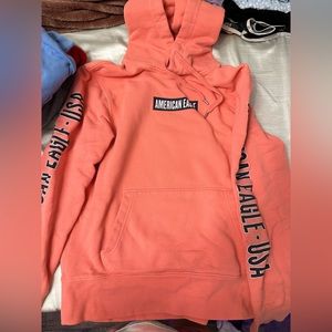Pink American Eagle Hoodie